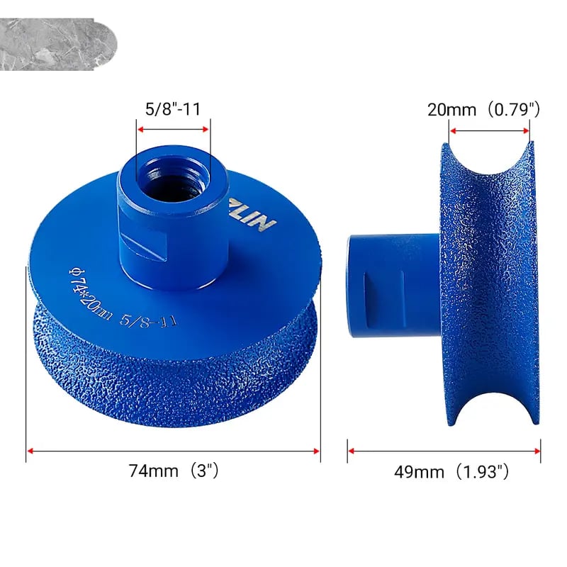 🔥LAST DAY 49% OFF-Diamond Round Edge Grinding Wheel