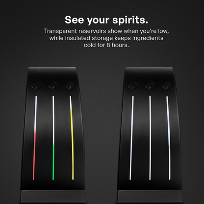 360 Cocktail Mixer Machine | Get Custom Recommendations with the App