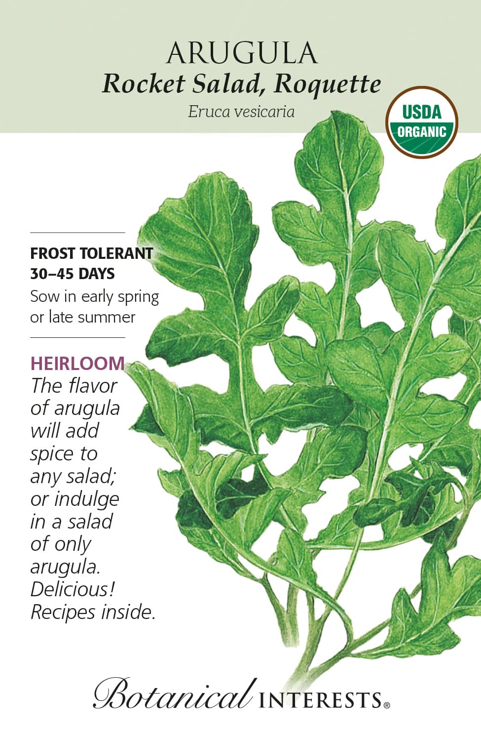 60 day Seed Collection