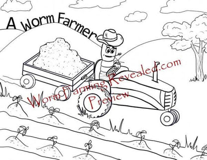 The Worm Farming Coloring & Activity eBook