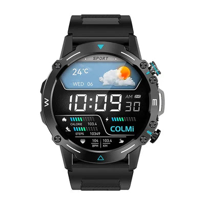 Smartwatch AMOLED Display Voice Calling Smart Watch Men Women Military Grade Toughness Watch 100 Sports Modes