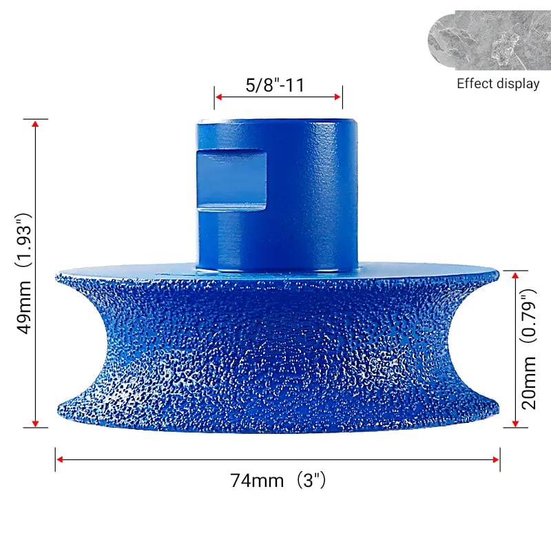 🔥LAST DAY 49% OFF-Diamond Round Edge Grinding Wheel