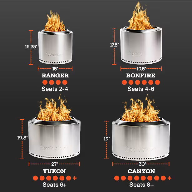 Bonfire 19.5" + Stand Bundle