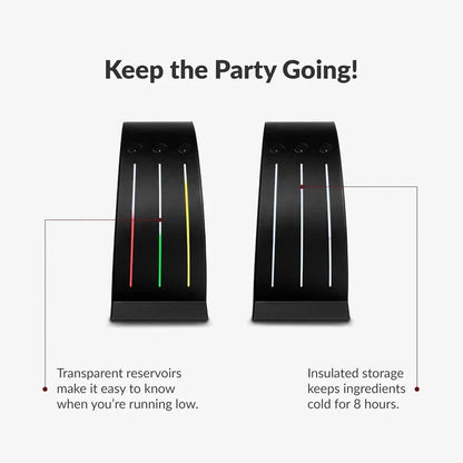 360 Cocktail Mixer Machine | Get Custom Recommendations with the App